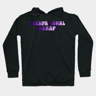 OT Bubble Letters Purple Hoodie